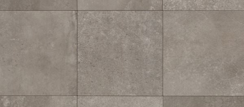 Daltile Viella Forte Grey Matte Porcelain Tile, 18" x 18"