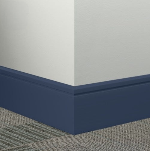 Johnsonite Blue Intensity Rubber Millwork Contoured Wall Base