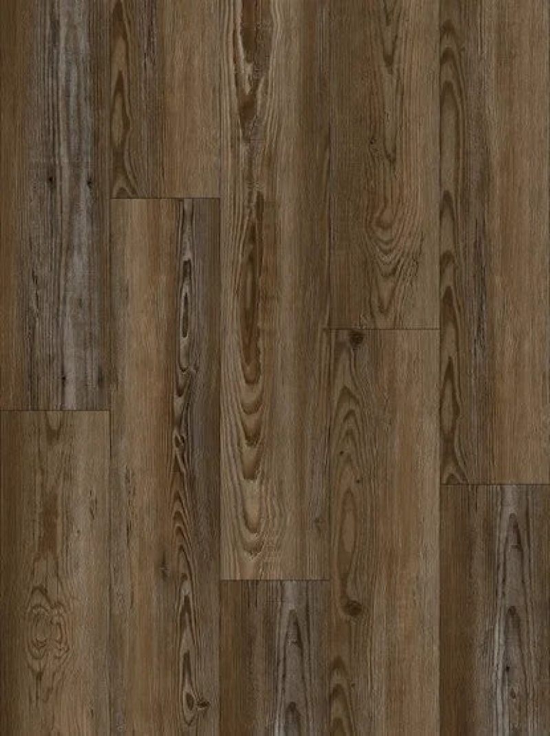 Natural Beauty Max 9Xl Pinehill Bark Wpc Luxury Vinyl Plank Flooring - Urethane - 9" X 72"
