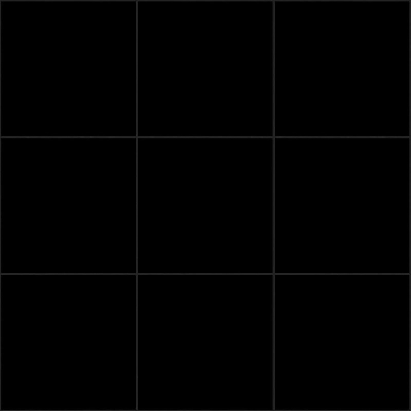 Diva Black Porcelain Tile - Polished - 12" X 24"