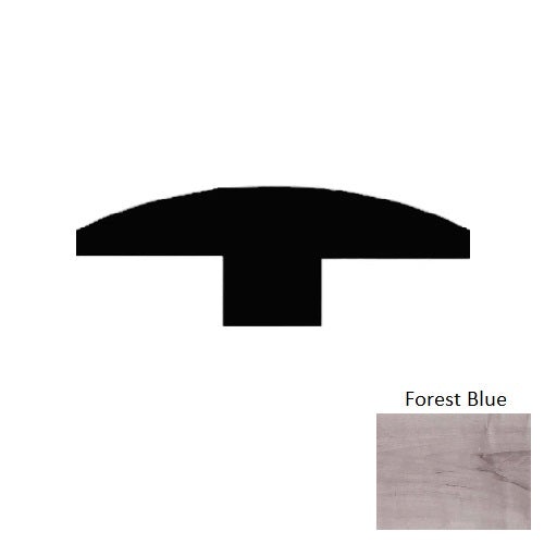 The Glens Forest Blue Laminate Wood Moulding / Trim - 94" T Molding - Matte