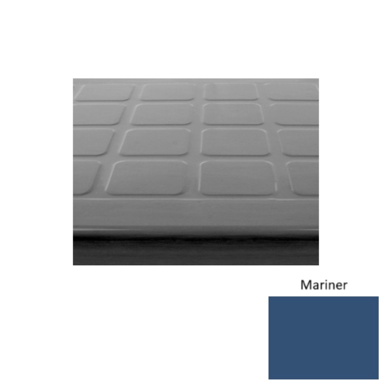 Solid 94 Mariner Raised Square Rubber (Sq) Stair Tread - Textured