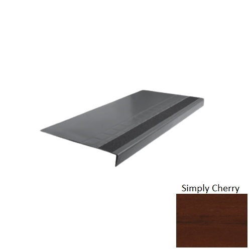Evolving Styles Wood Elements Simply Cherry Type 875 Rubber Stair Tread