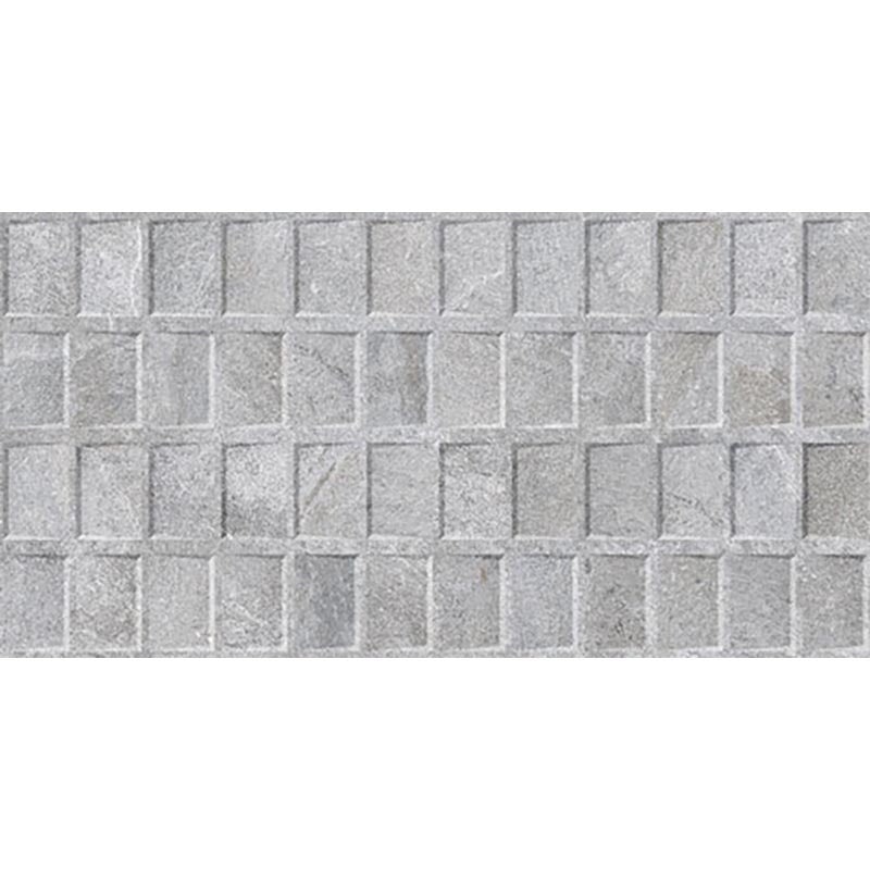 Envogue Gris Deco Porcelain Tile - Matte - 12.6" x 24.6"