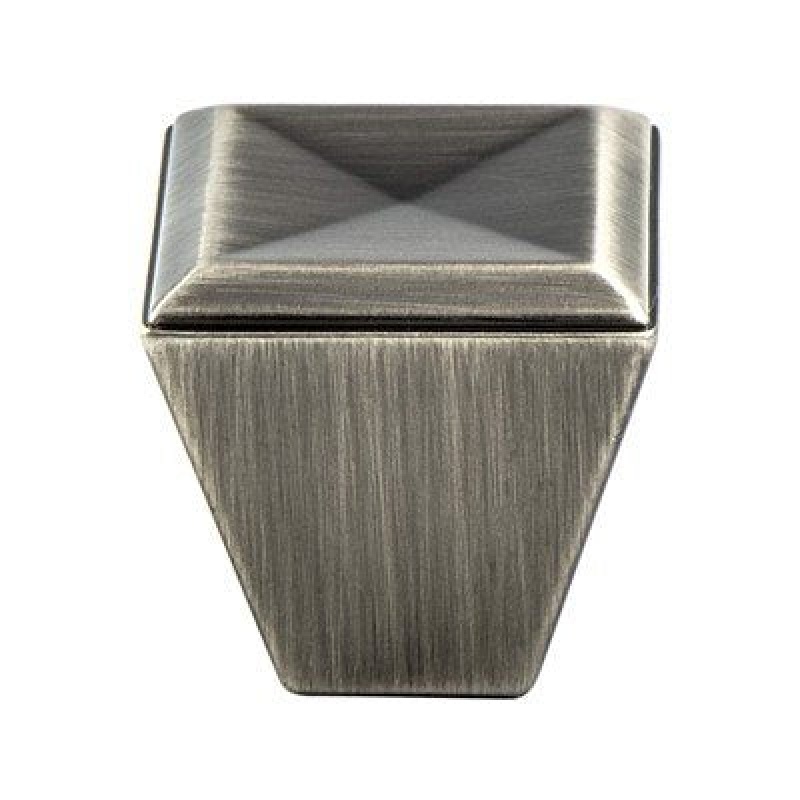Berenson Connections Zinc Cabinet Knob - Vintage Nickel - 1 1/8" Length