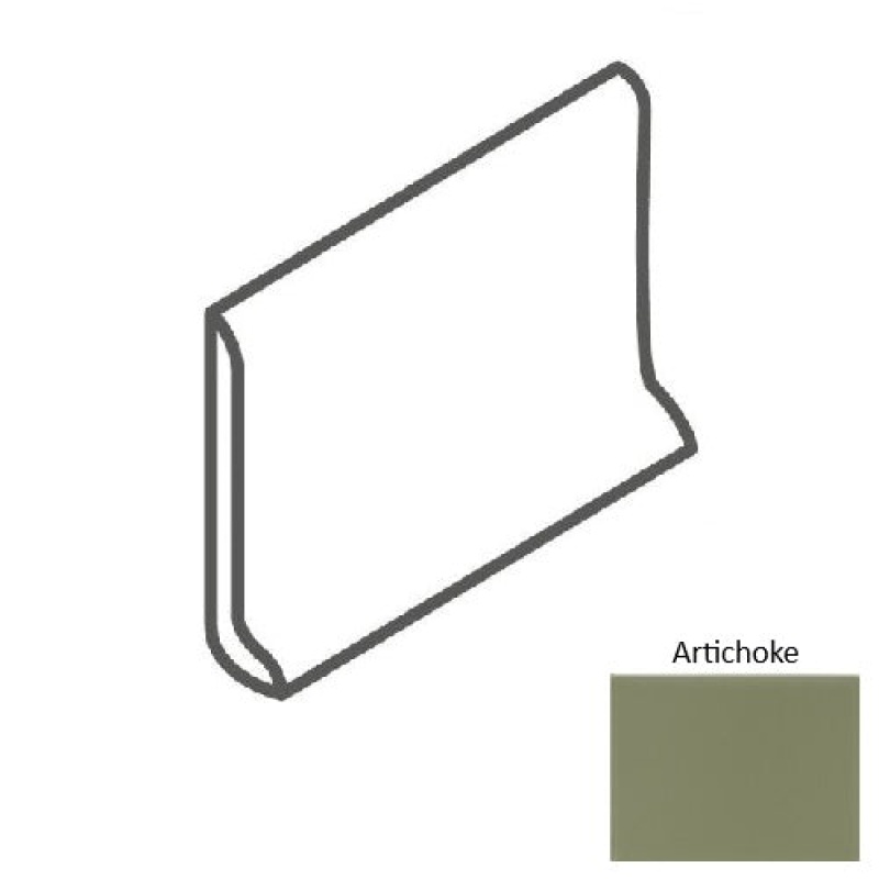 Color Complements Artichoke Ceramic Cove Base Trim