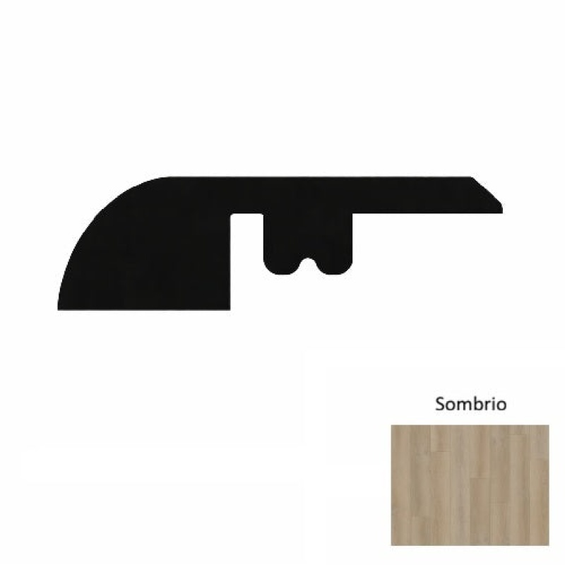 3020 Series Sombrio Luxury Vinyl Moulding / Trim - 94" Reducer - Embossed