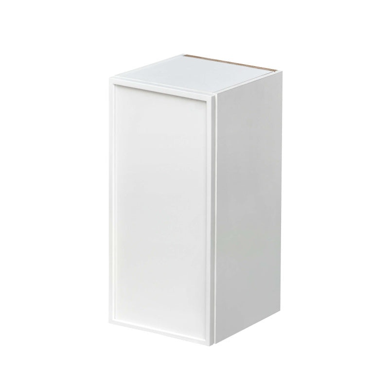 Shady White Slim Shaker Wood Kitchen Wall Cabinet - 15" X 12" X 30" (Assembly Required) - White