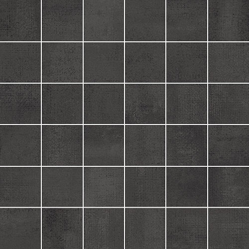 Nolita Antracita Porcelain Mosaic 12" x 12" Matte