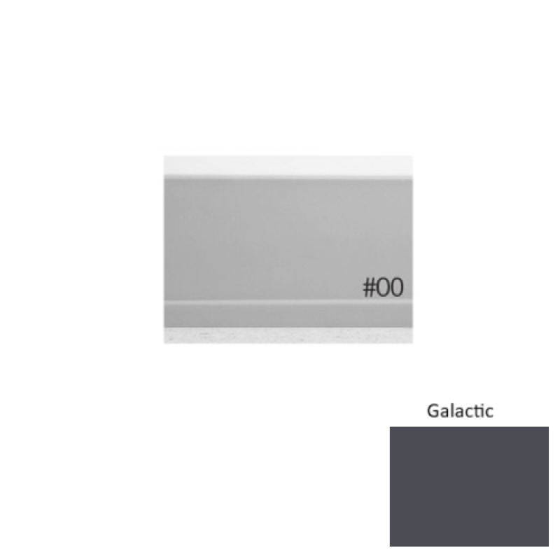Pinnacle Plus #00 Simplicity Galactic Rubber Coil Wall Base - 4" X 60 Ft