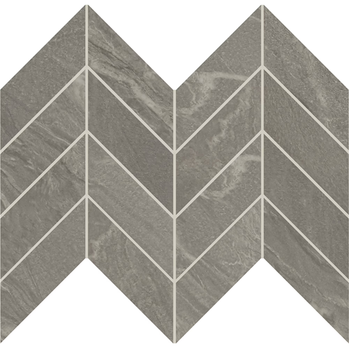 Vertuo Composer Microban Porcelain Mosaic - 2" x 5" Chevron - Matte