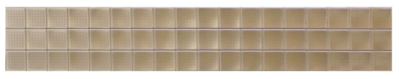Render Metals Classic Bronze Paned Metal Tile - Satin - 3" X 18", Per Pack: 24 Enter Quantity In Pcs