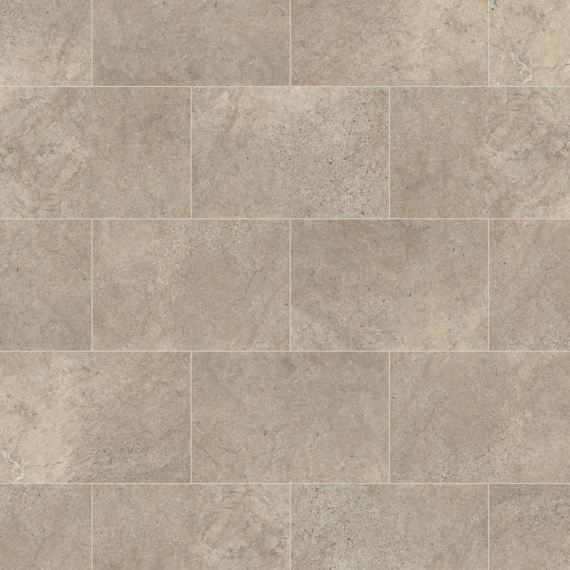 Knight Portland Stone Rigid Core Luxury Vinyl Tile - Polyurethane - 12" X 18"