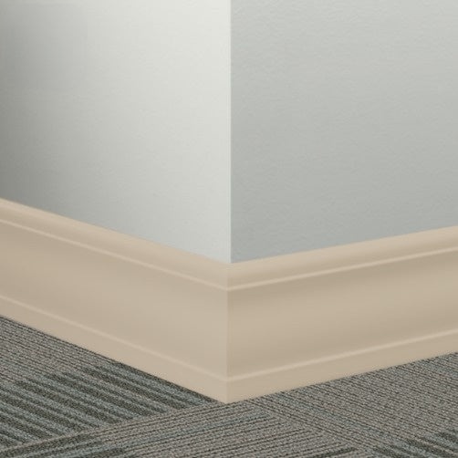 Clay Rubber Millwork Contoured Wall Base