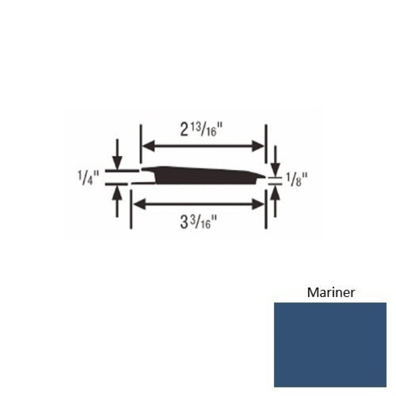 Solid 65 Mariner Rubber Rolling Traffic Transition