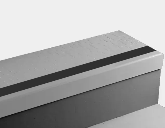 Johnsonite White Cubis Rubber Moulding / Trim