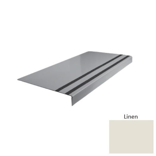 Flextones Linen Type 130 Smooth Rubber Stair Tread