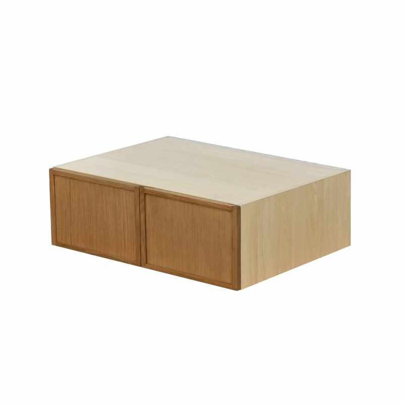 Shady Oak Slim Shaker Wood Kitchen Wall Bridge Cabinet