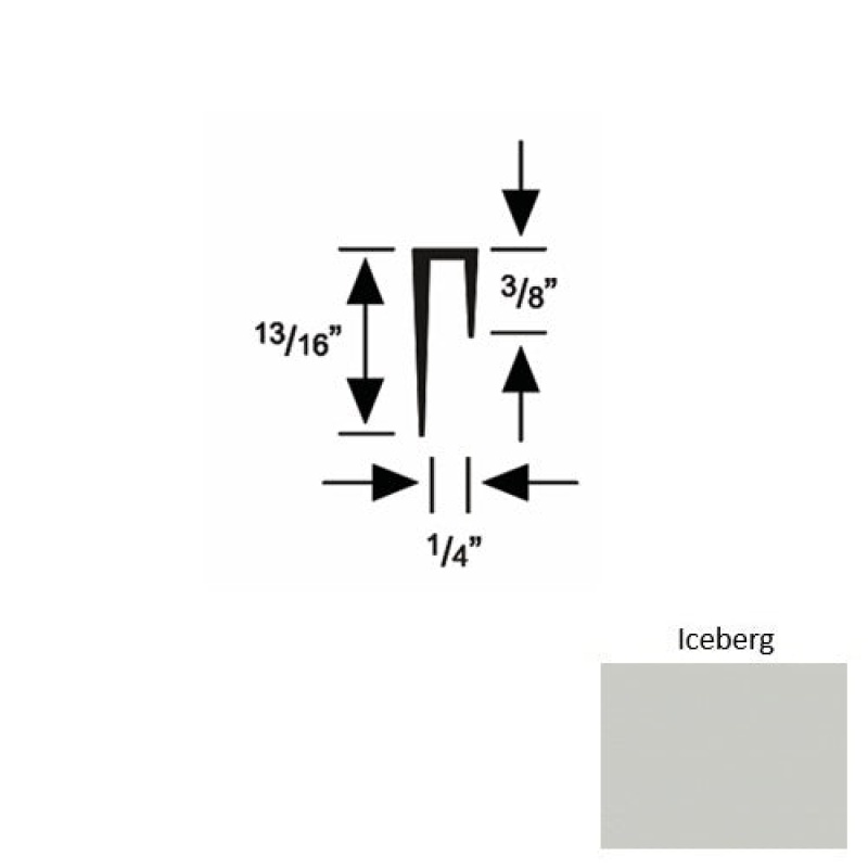 Solid 47 Iceberg Rubber Cove Cap Square