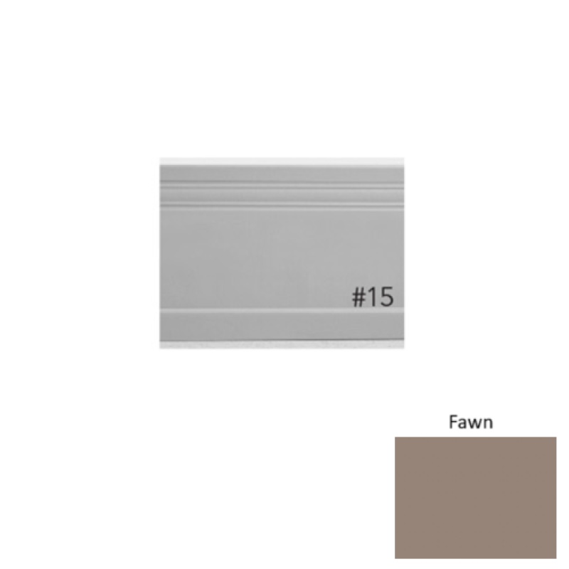 Pinnacle Plus #15 Impluse Fawn Rubber Coil Wall Base – 5 1/4 in x 60 ft