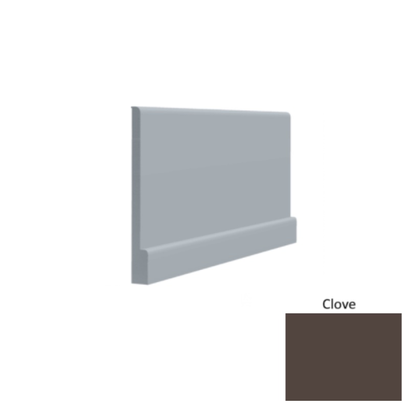 Contours #05 Simplicity Bold Clove Rubber Wall Base