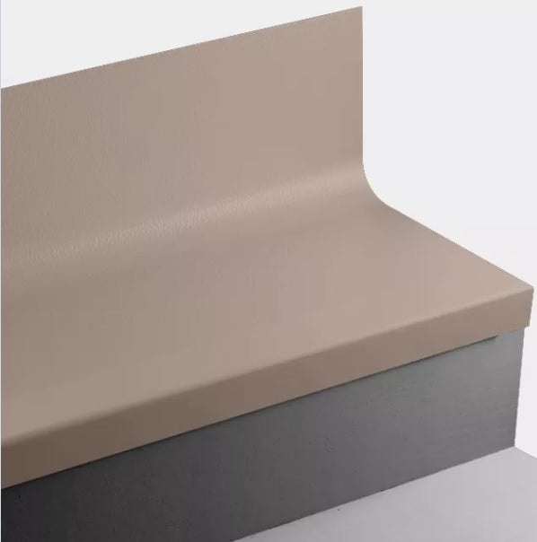 Johnsonite Rusty Nail Hammered Rubber Stair Tread