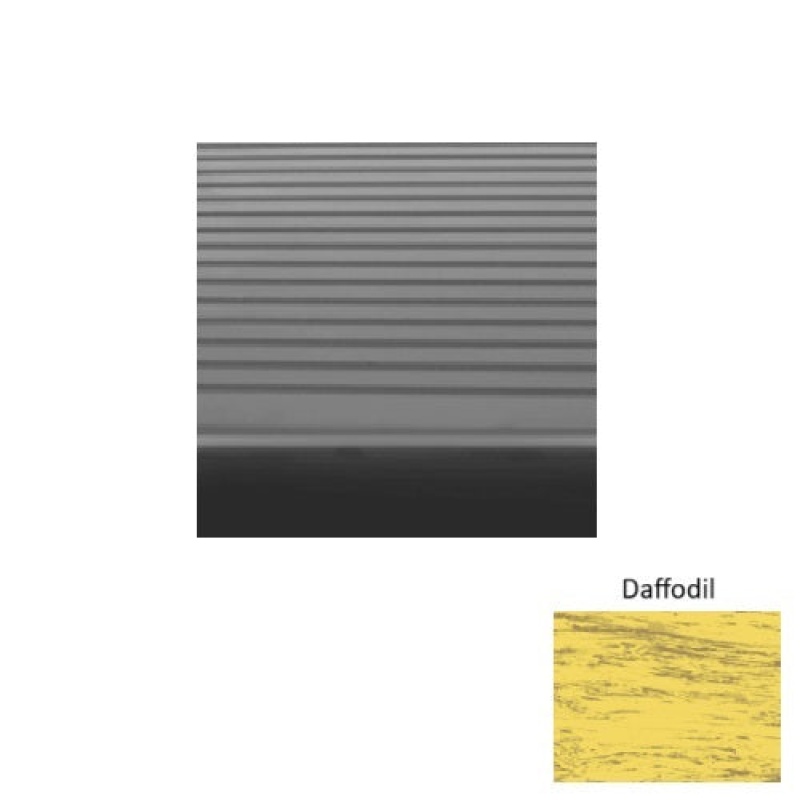 Marbleized 81 Daffodil Light Duty Rib Rubber (Rd) Stair Tread - Textured