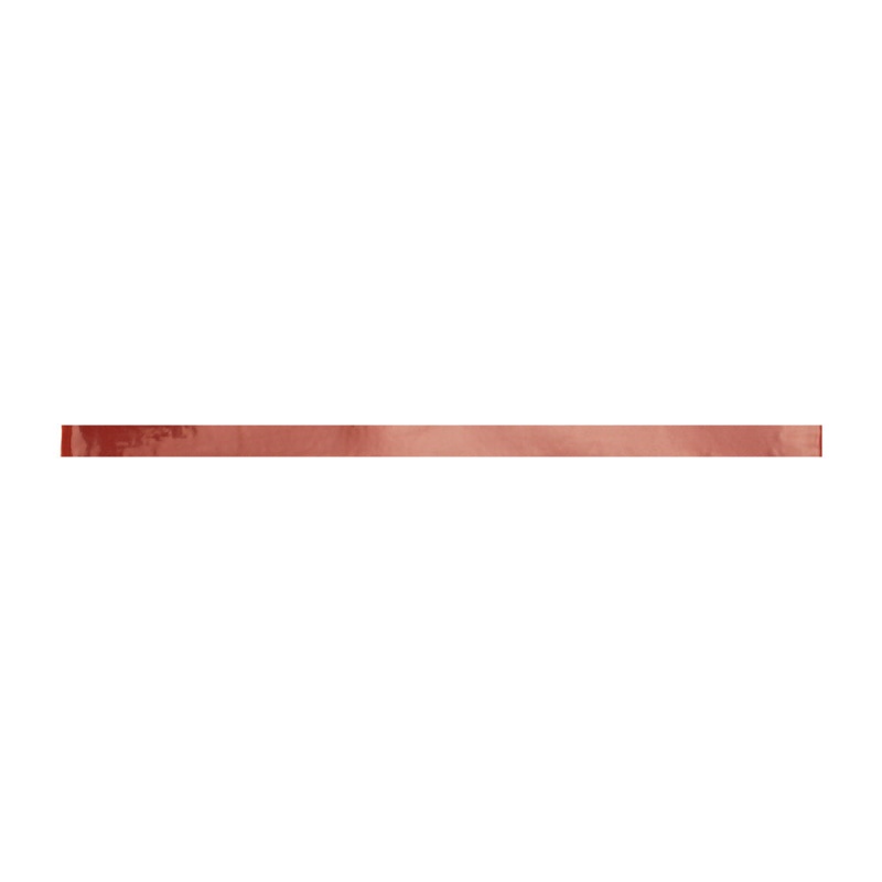 Linea Terracotta Ceramic Wall Trim - 0.59" X 11.81" Jolly