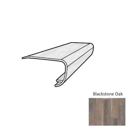 Coretec Plus 7 Inch Blackstone Oak Overlap Stairnose