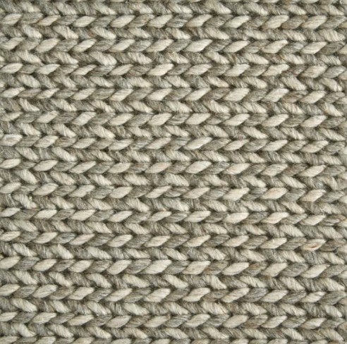Craft Thrive Khaki Wool Blend Carpet - Pattern