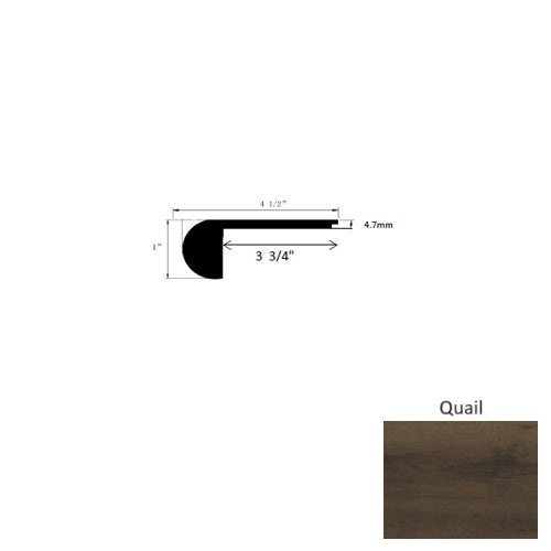 Performer Plus Quail 94" Flush Stair Nose