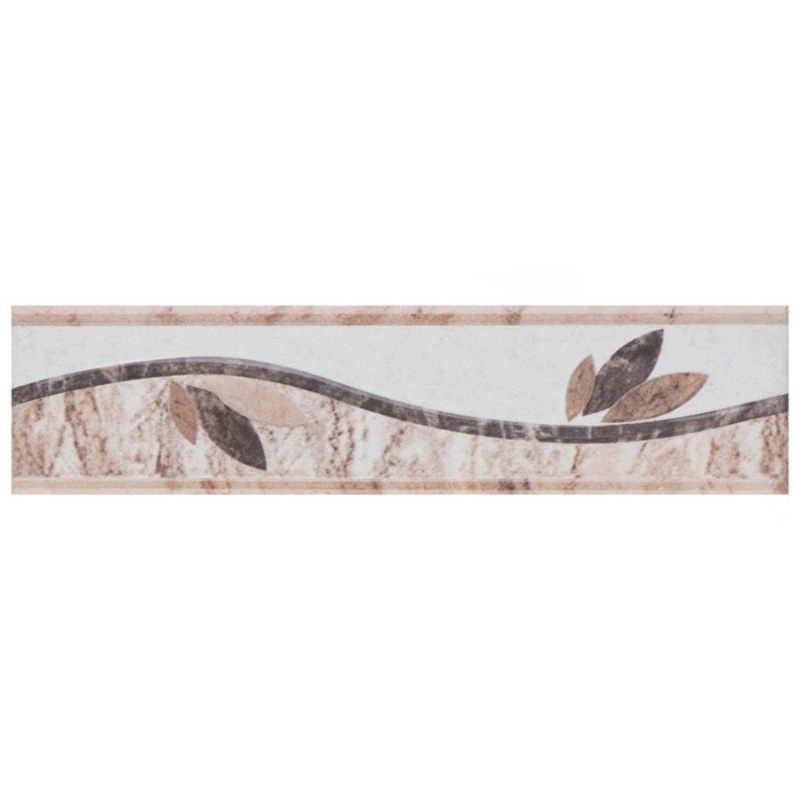 Ferraras Listello Ceramic Wall Trim Tile - Glossy - 2" X 7 7/8"