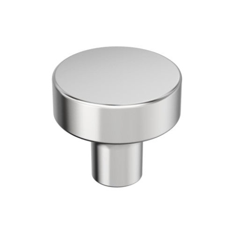 Merced Zinc Cabinet Knob - Polished Chrome
