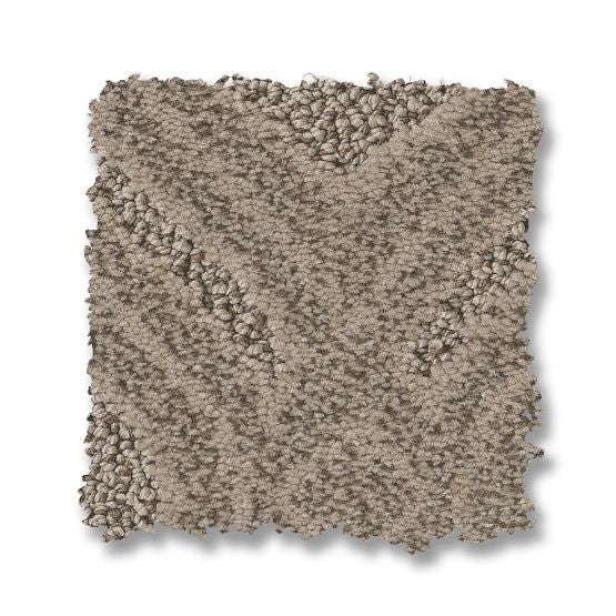 Expressive Toasty Gray Nylon Carpet