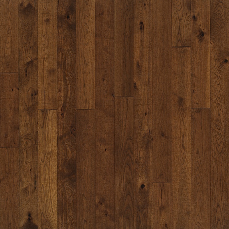 Grain And Saw Hickory Stickley Engineered Hardwood Flooring - Truemark Glaze Tek - 6" X Random Lengths
