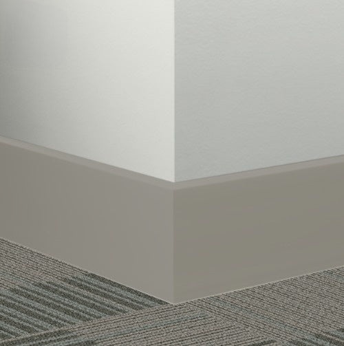 Johnsonite Stone Cottage Rubber Millwork Contoured Wall Base - 3" X 96" X 3/8" Mandalay 3" - Millwork Contoured Wall Base