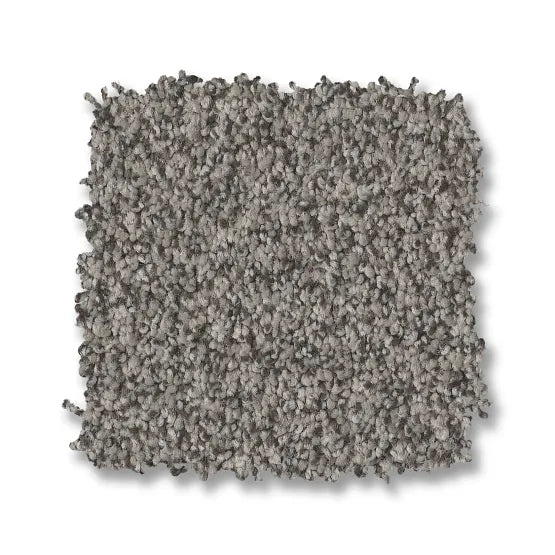 Avalon Bay Flannel Gray Nylon Carpet - Textured