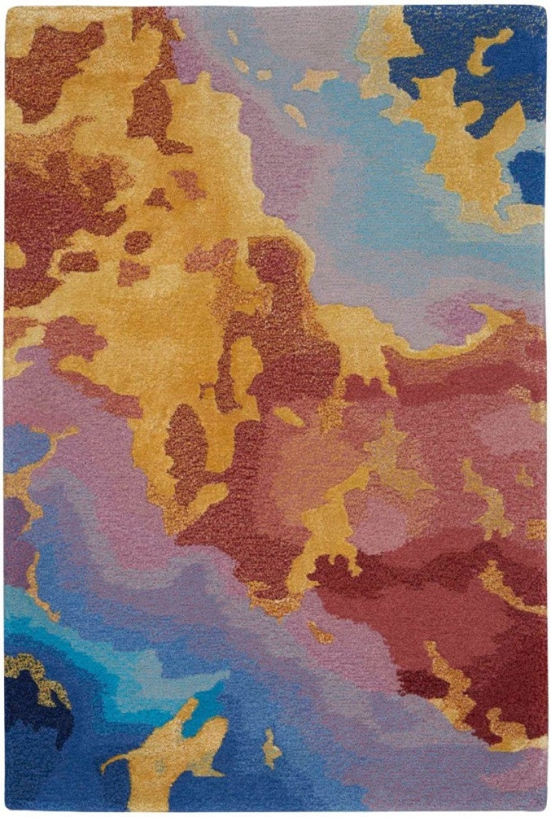 Prismatic Multicolor Contemporary Area Rug
