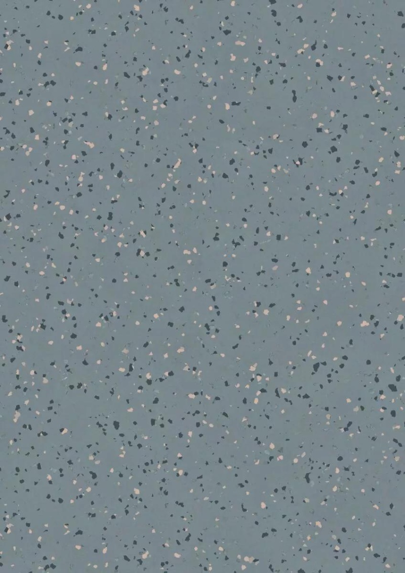 Iq Eminent Unisense Dusty Blue Homogeneous Sheet Vinyl