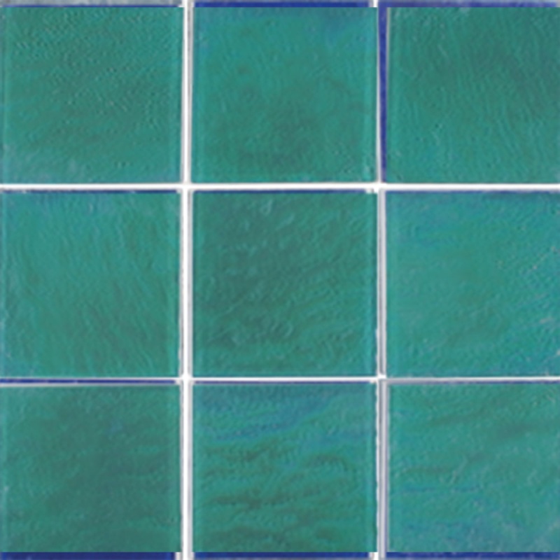 Aquatica Elegant Green Glass Tile - Glossy - 6" X 6"
