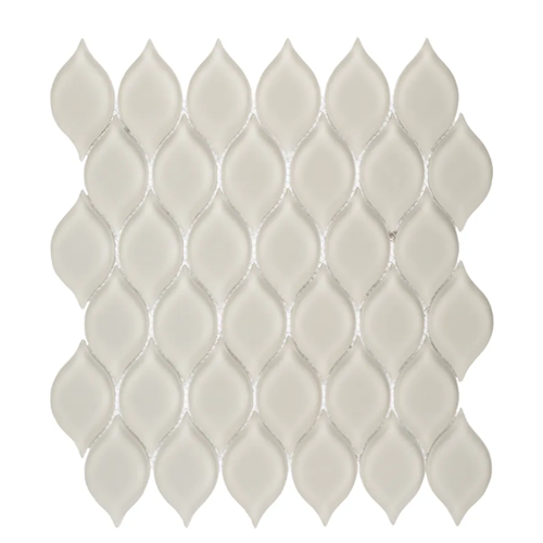 Reef Glass Palm Glass Mosaic - Shoal - Matte
