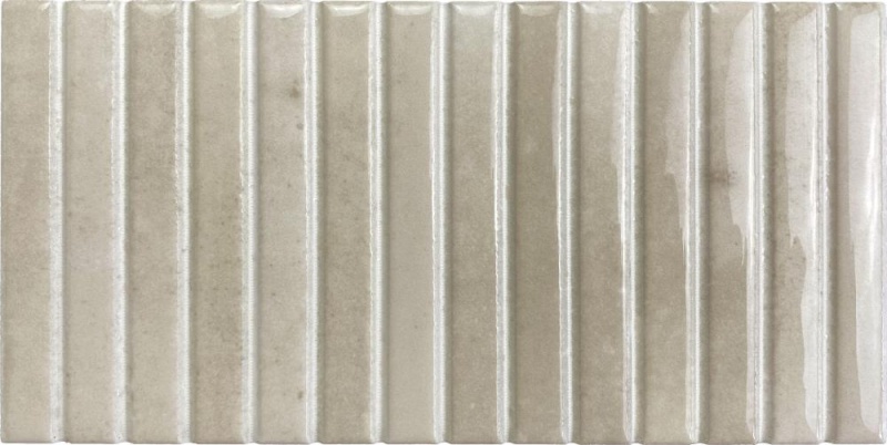 Dune Kit Kat Ivory Porcelain Mosaic - Convex - Glossy