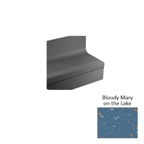 Johnsonite Bloody Mary On The Lake Stair Tread with Riser