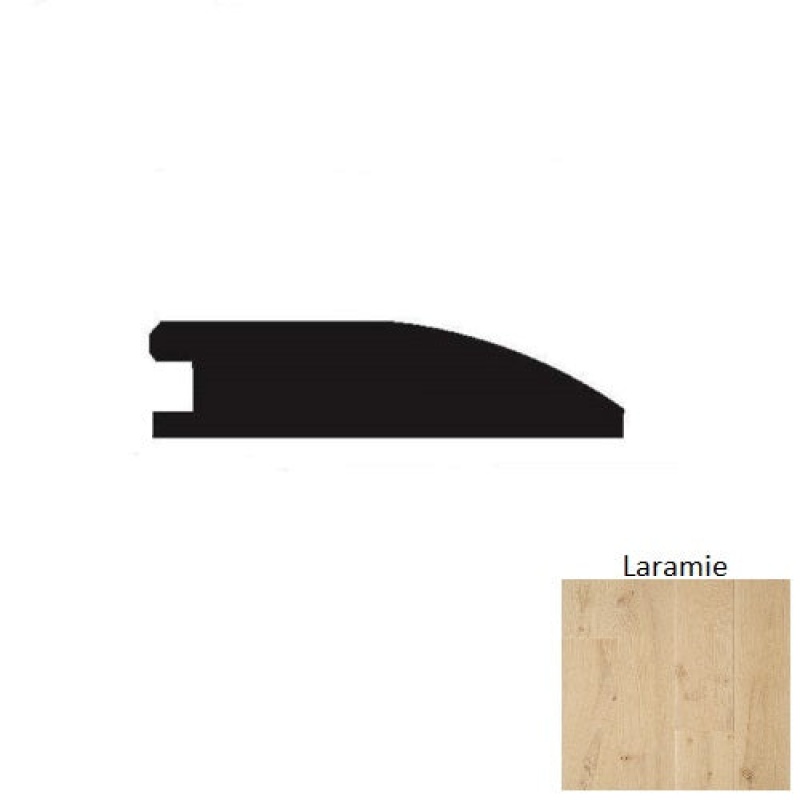 Taverne Laramie Hardwood Moulding / Trim - 2" X 90" Reducer - Wire Brushed