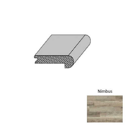Skyview Nimbus Luxury Vinyl Flush Stair Nose
