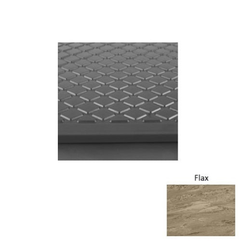 Marbleized 31 Flax Diamond Rubber (Rd) Stair Tread - Textured