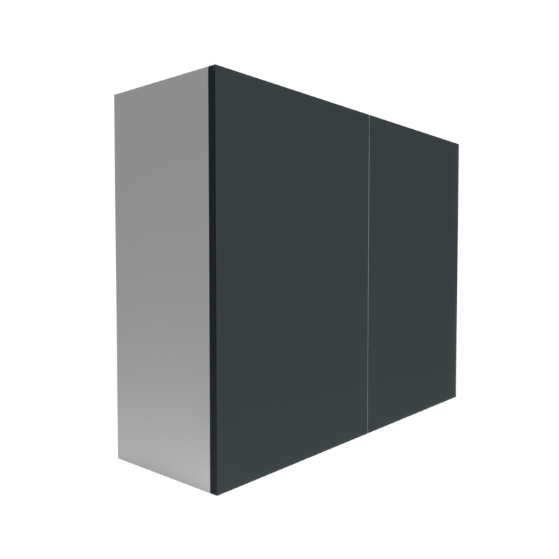 Manhattan Grey Matte Wood Kitchen Wall Cabinet - 24" X 42" X 12" (Assembly Required) - Matte