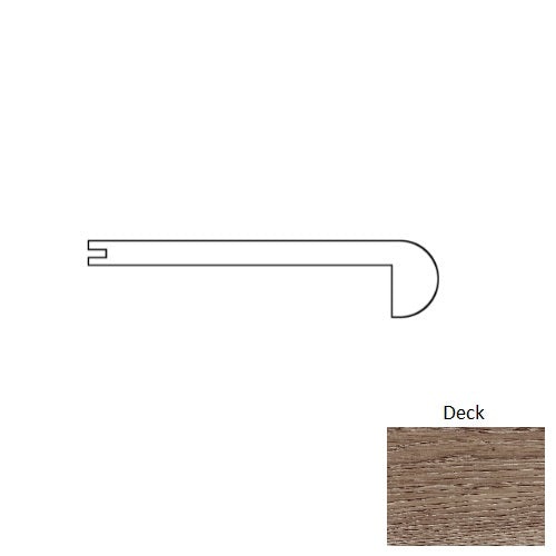 Hampton Deck Luxury Vinyl Flush Stair Nose