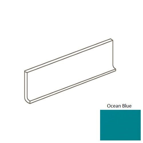 Color Wheel Linear Ocean Blue Ceramic Wall Trim