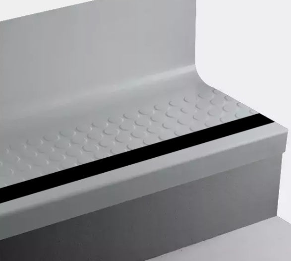 Johnsonite Drizzle Raised Round Rubber Moulding / Trim